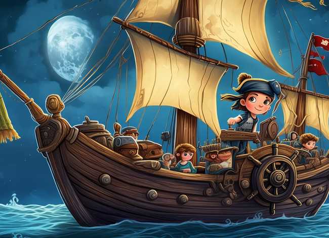儿童海盗船长的故事完整版，睡前故事海盗船长的故事