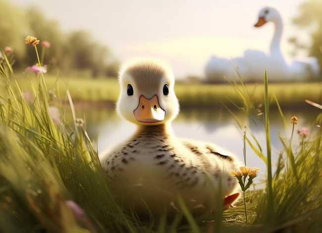 儿童故事大全丑小鸭上集和下集，幼儿故事大全丑小鸭