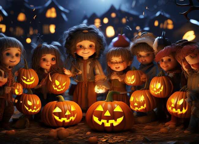 万圣节儿童英文故事；万圣节英文故事简短