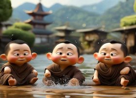 三个和尚儿童故事文字，三个和尚幼儿故事简介