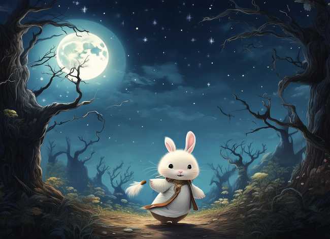 关于玉兔的故事改编成儿童故事；关于玉兔的神话故事