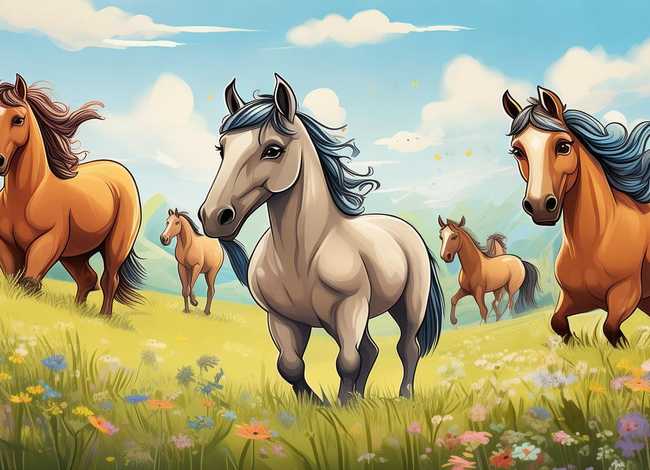 有关马的绘本故事（有关马的绘本故事图片）