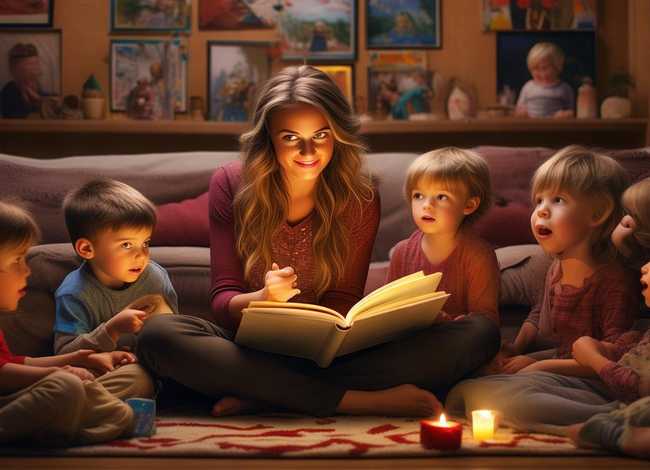 妈妈讲故事大图（妈妈讲故事大图图片）