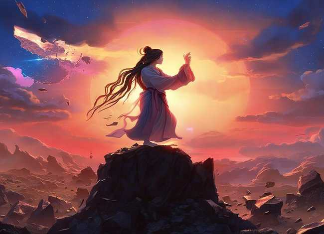 女娲补天简易故事；女娲补天简易故事图片