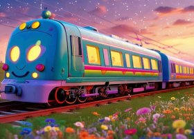 高铁的故事3-6岁儿童睡前故事 - 幼儿睡前高铁故事