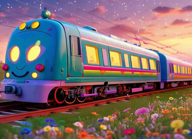 高铁的故事3-6岁儿童睡前故事 - 幼儿睡前高铁故事