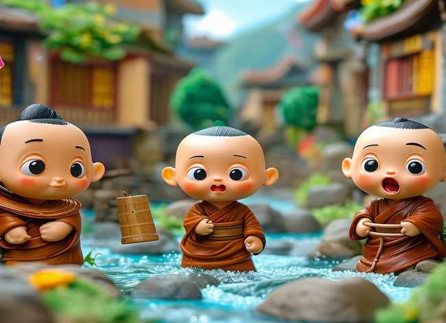 儿童故事三个和尚完整版；幼儿故事三个和尚