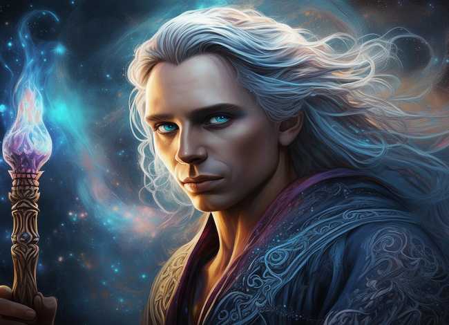 传说人物绘画，传说人物绘画图片