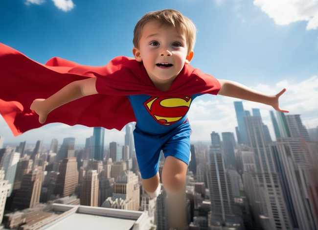 关于超人儿童的故事简短 关于超人的小故事