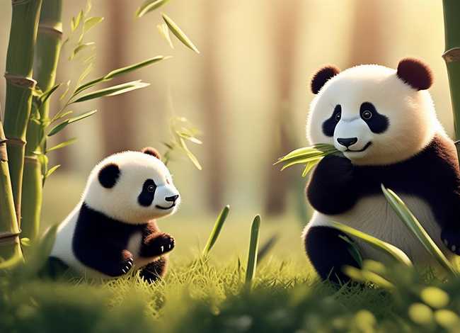 关于熊猫的故事儿童版（关于熊猫的故事简短幼儿）