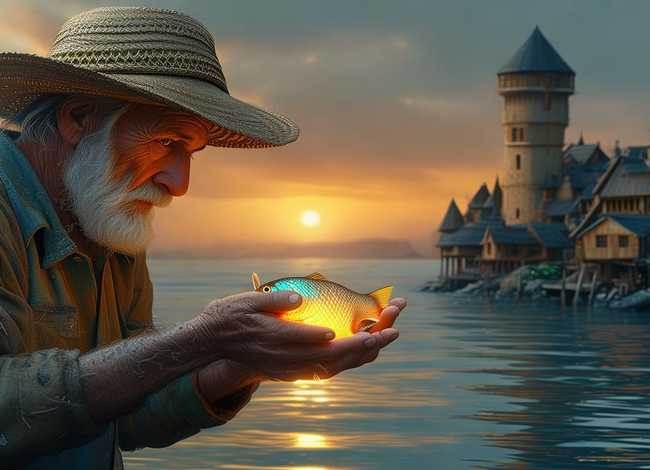 渔夫和金鱼的故事视频 渔夫和金鱼的故事视频讲解