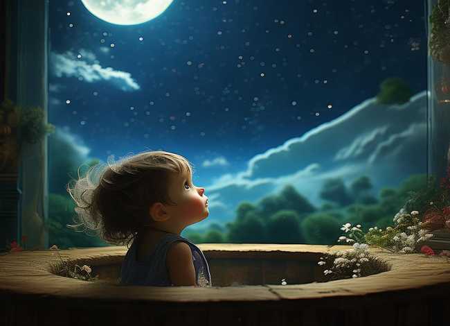 儿童睡前童话故事坐井观天（睡前故事 坐井观天）