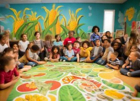 玉米故事陈述 - 玉米的小故事幼儿园