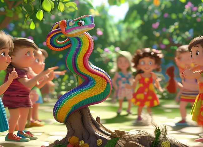 蛇的小故事幼儿（蛇的小故事幼儿园中班）