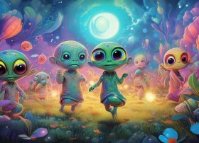 外星人的幼儿故事 外星人的幼儿故事大全