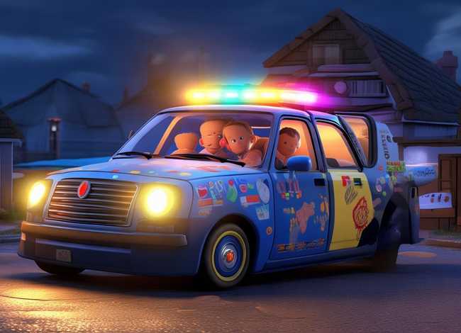 幼儿警车故事、警车的故事 幼儿睡前 幼儿警车故事、警车的故事 幼儿睡前