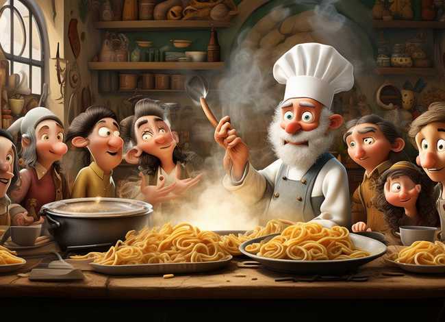 有关面条的故事 有关面条的故事作文