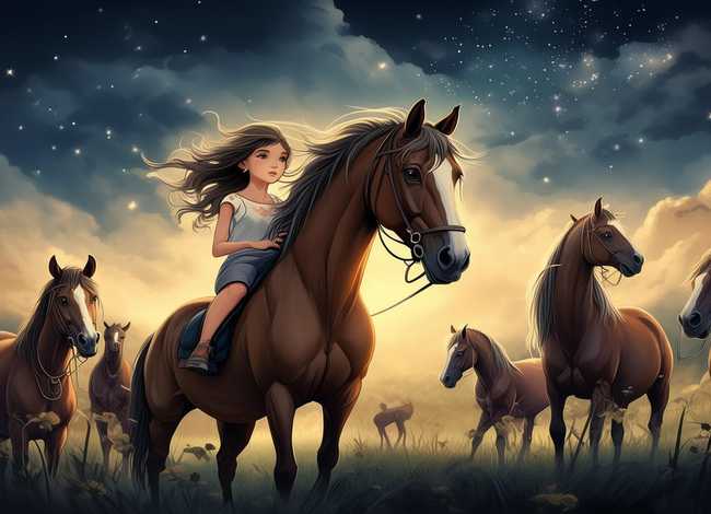 有关马的睡前故事 有关马的睡前故事大全
