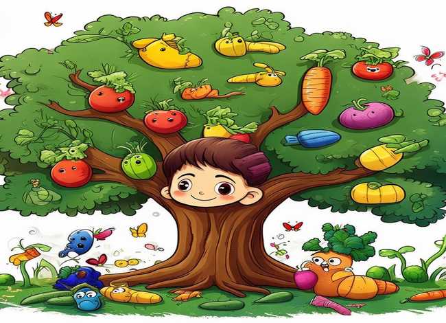 儿童水果蔬菜故事书（幼儿 关于水果蔬菜的故事）