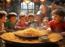 长寿面儿童故事 - 长寿面的故事幼儿