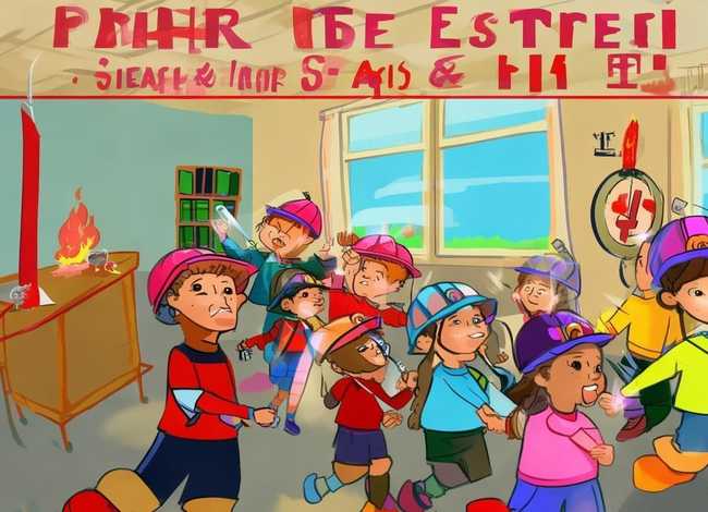 儿童故事火灾逃生，关于火灾逃生的绘本故事
