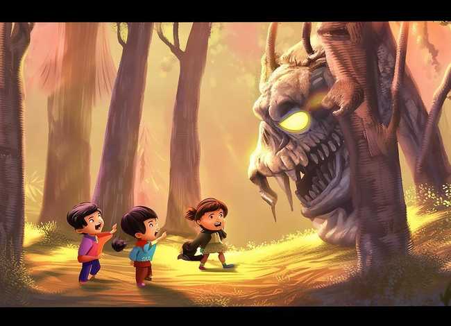 三打白骨精儿童讲故事稿（小朋友讲故事三打白骨精）