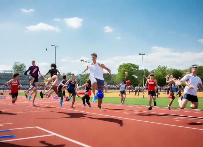 中学体育教师面试题田径；中学体育教师面试问题