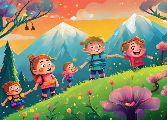 爬山的幼儿故事、爬山的幼儿故事视频