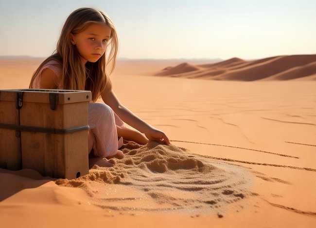 沙子里的故事；沙子里的故事让我想到了这样一句俗语