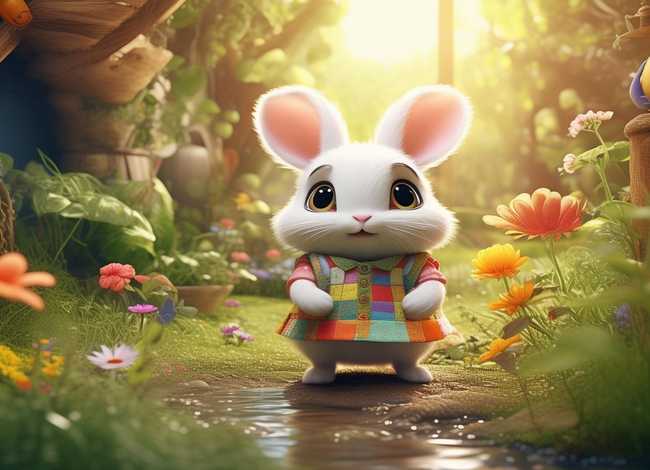 幼儿故事小兔乖乖 - 幼儿园故事小兔乖乖