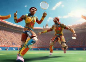 超级飞侠的印尼双人羽毛球赛，超级飞侠印尼双人羽毛球赛视频