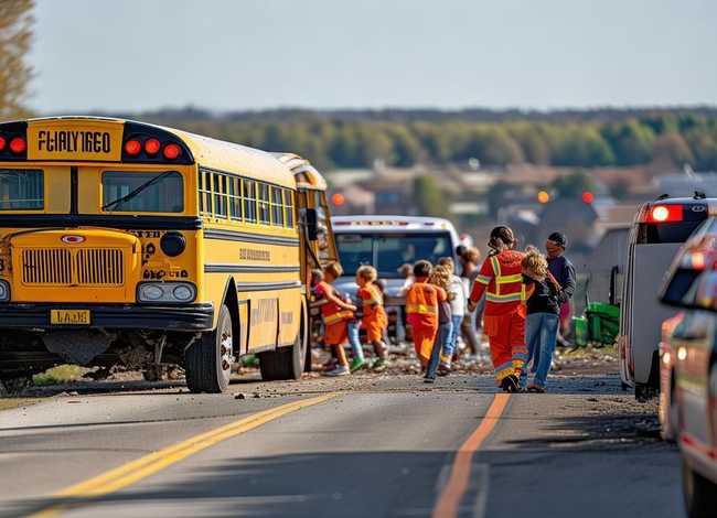 校车儿童事故 - 校车事故案例2020年