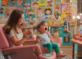 理发店儿童图片，理发店儿童图片大全