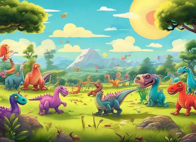 恐龙的故事儿童动画片 - 恐龙故事恐龙动画片