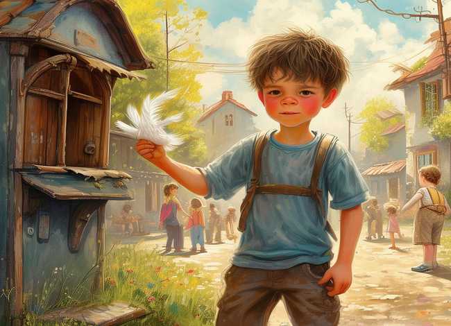 少儿讲鸡毛信的故事怎么讲（少儿讲鸡毛信的故事怎么讲的）