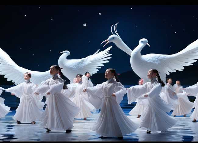 丹顶鹤的故事儿童原版舞蹈，丹顶鹤的故事舞蹈视频12年前