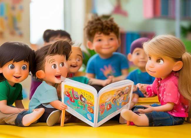 坐姿故事儿童版 - 幼儿坐姿绘本故事