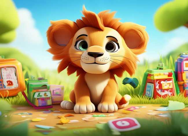 儿童启蒙早教故事狮子，儿童启蒙狮子早教益智视频