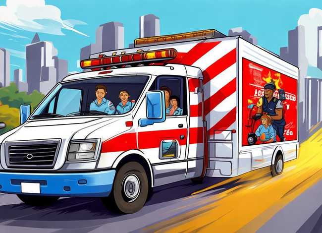 救护车的故事绘本 救护车的故事绘本图片