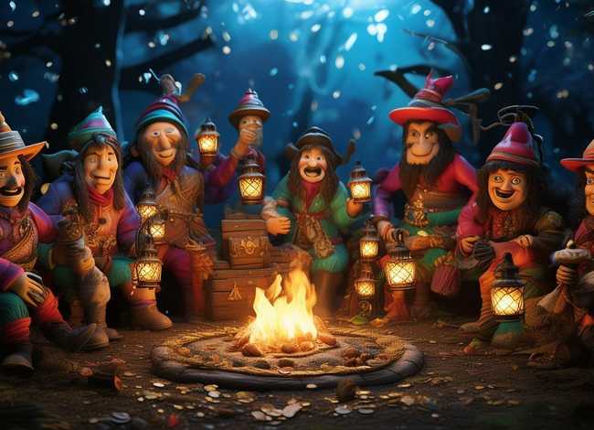 儿童睡前故事四十大盗；四十大盗的故事