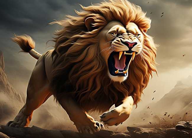 成语狮吼；狮吼四字成语