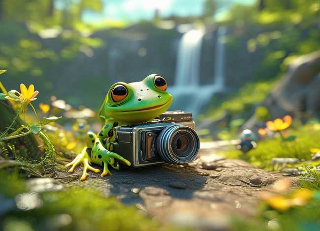 小蛙故事汇；小蛙vlog