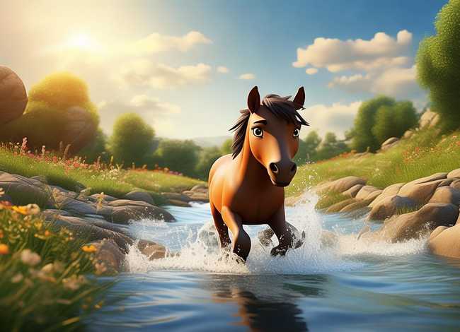 讲故事小马过河视频 - 讲故事小马过河视频播放