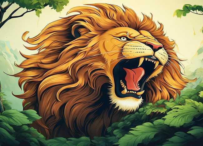 河东狮吼简笔画 - 河东狮吼简笔画图片大全