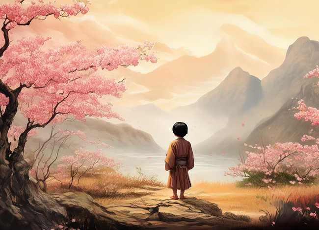 古诗儿童画图片大全 少儿古诗画