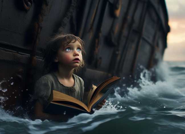 沉船的儿童讲故事；沉船的故事读后感