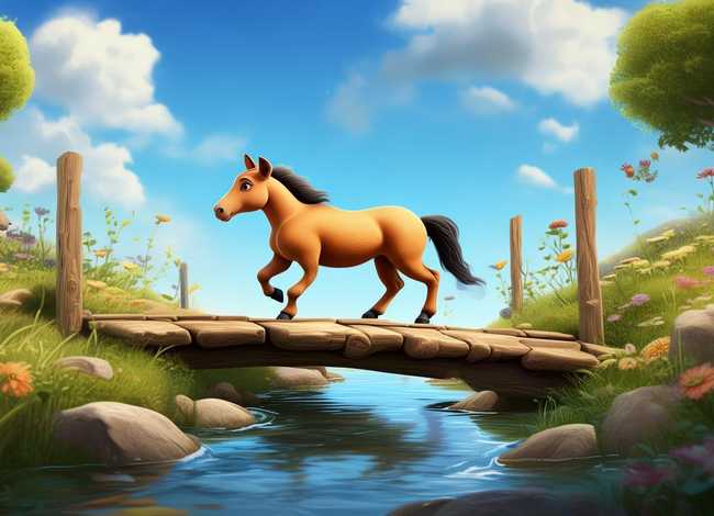 小马过河儿童讲故事 - 讲故事小马过河故事