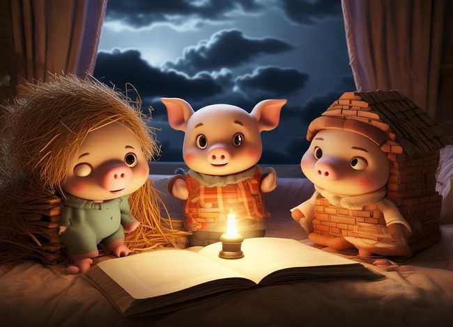 小朋友睡前故事三只小猪 - 小朋友睡前故事三只小猪在线听
