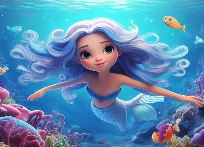 美人鱼故事儿童版（美人鱼少儿故事）