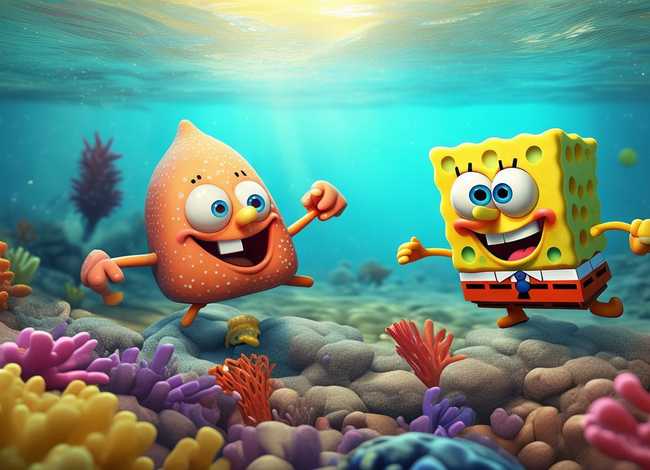 儿童故事英语版海绵宝宝 海绵宝宝故事英文版